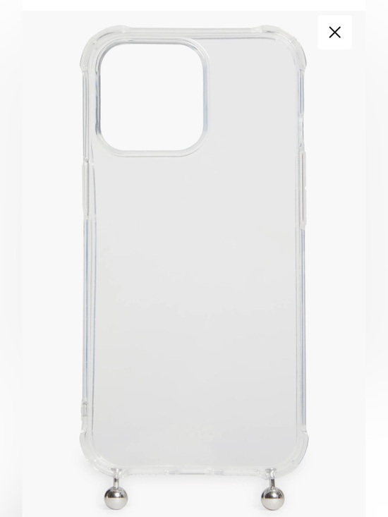 ossa Other - Ossa Clear Protective Phone Case with Built-In Metal Ball Stand - Transparent